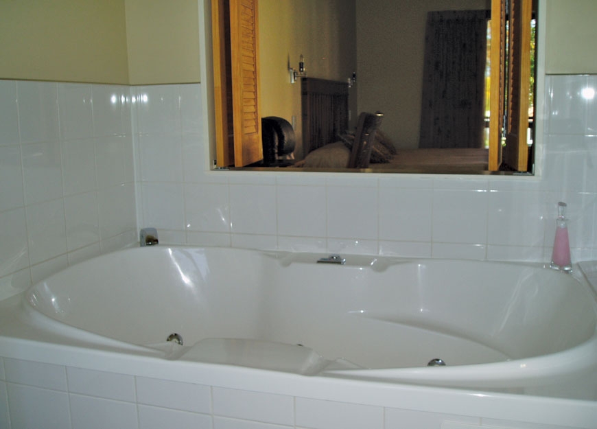 large double spa bath